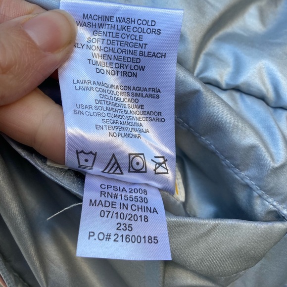 Buffalo David Bitton Girls Reversible Puffer Vest - Picture 3 of 6